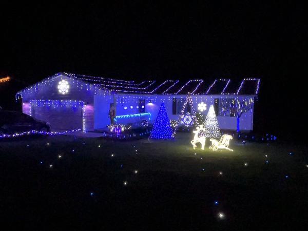 Christmas Lights Voting Josh Hearing 1288, Ellen Drive, Zanesville, Ohio 43701