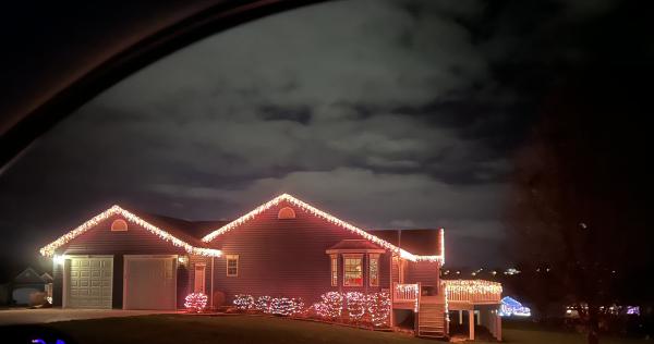 Christmas Lights Voting  Allen Frey 5080 Brentwood Park, Nashport, Ohio 43830