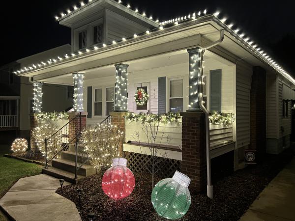 Christmas Lights Voting Lemmon Family 909 Lindbergh Ave, Zanesville, Ohio 43701